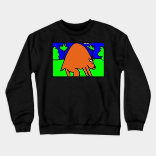 Buffalo Bison Wildlife Crewneck Sweatshirt